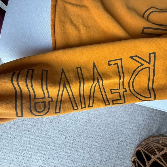 Lauren Daigle Mustard Colored  'Rise Up' Sweatshirt - Picture 5 of 9